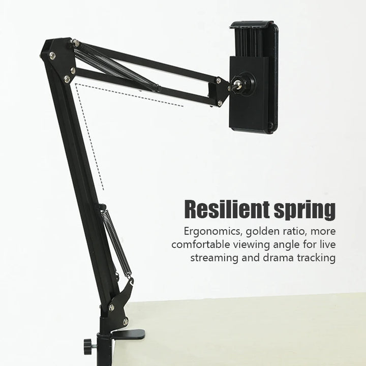 360 Degree Long Arm Tablet Holder Stand for iPad