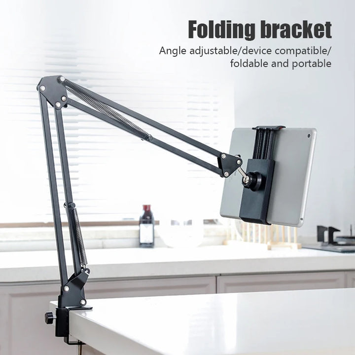 360 Degree Long Arm Tablet Holder Stand for iPad