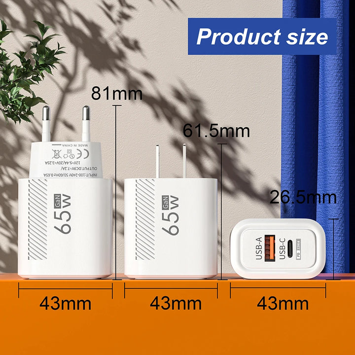 Total 65W USB C Charger